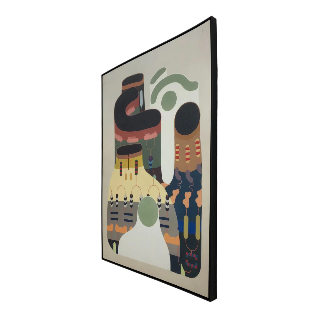 Artiva Abstract Canvas Luxury Art Framed - Image 3