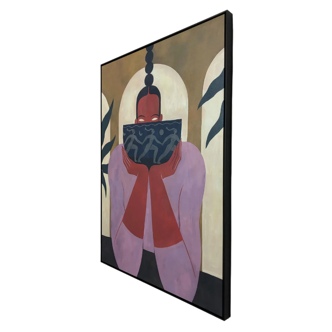 Aurea Abstract Canvas Wall Art - Image 3