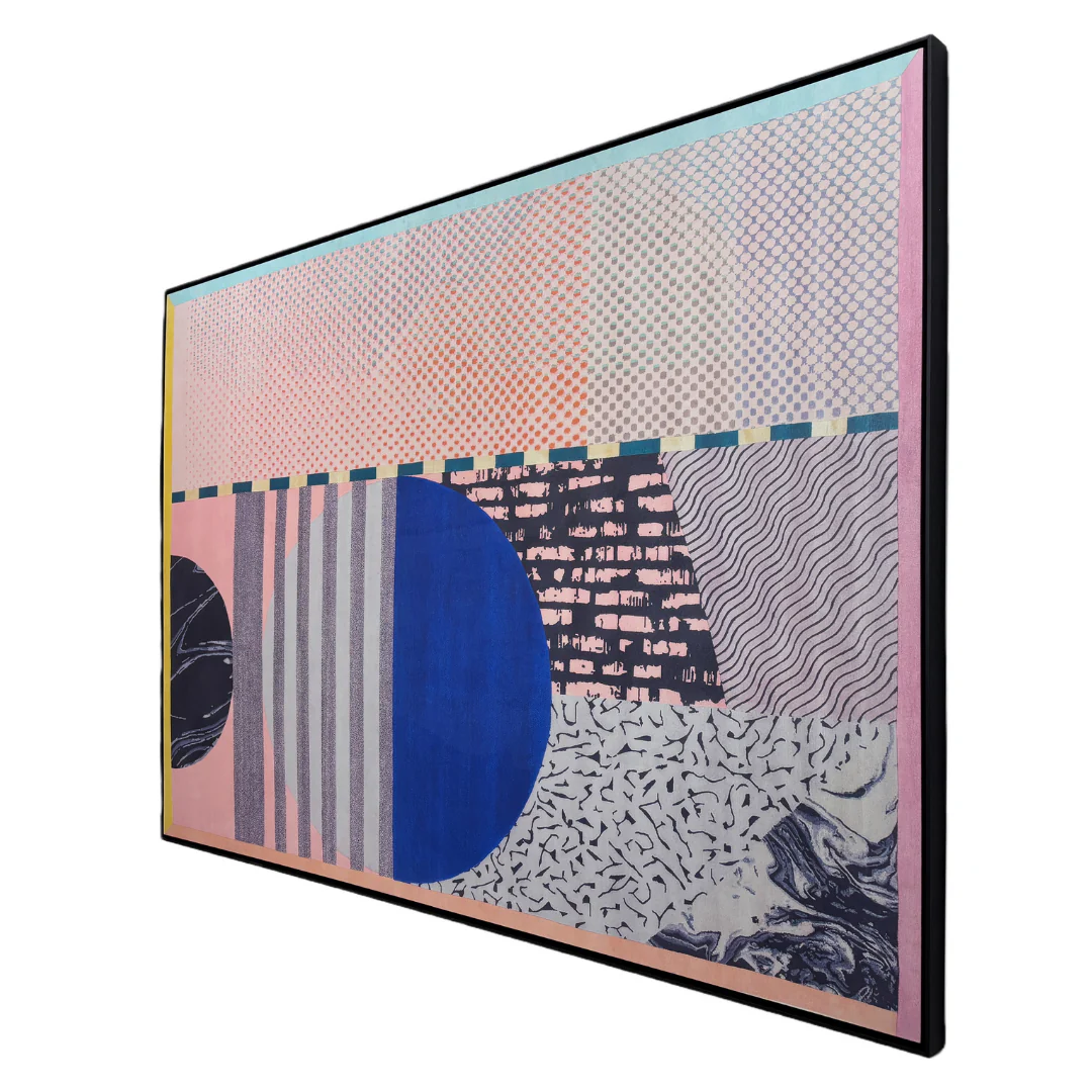 Vantique Abstract Canvas Framed Wall Art - Image 3
