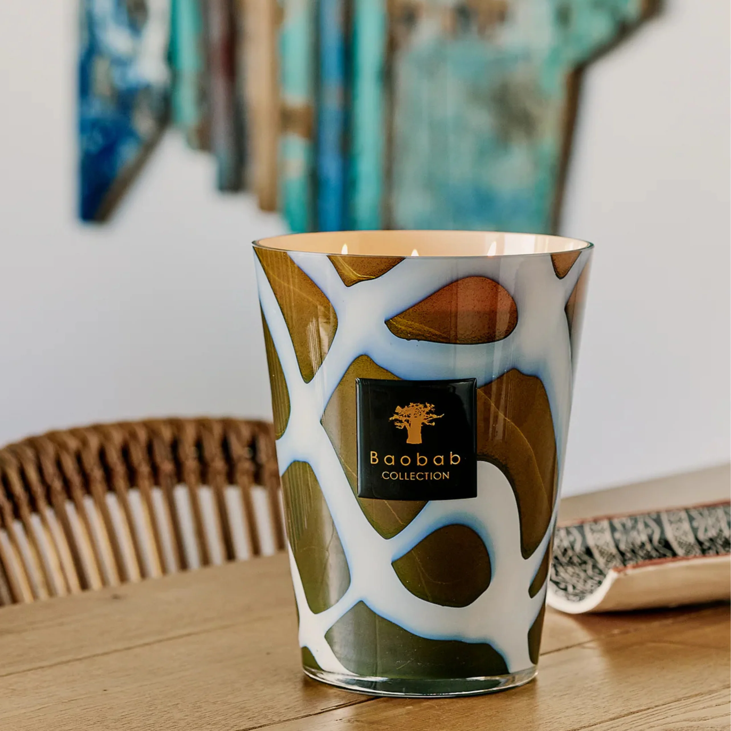 Agate Stones Medium Candle - Image 2
