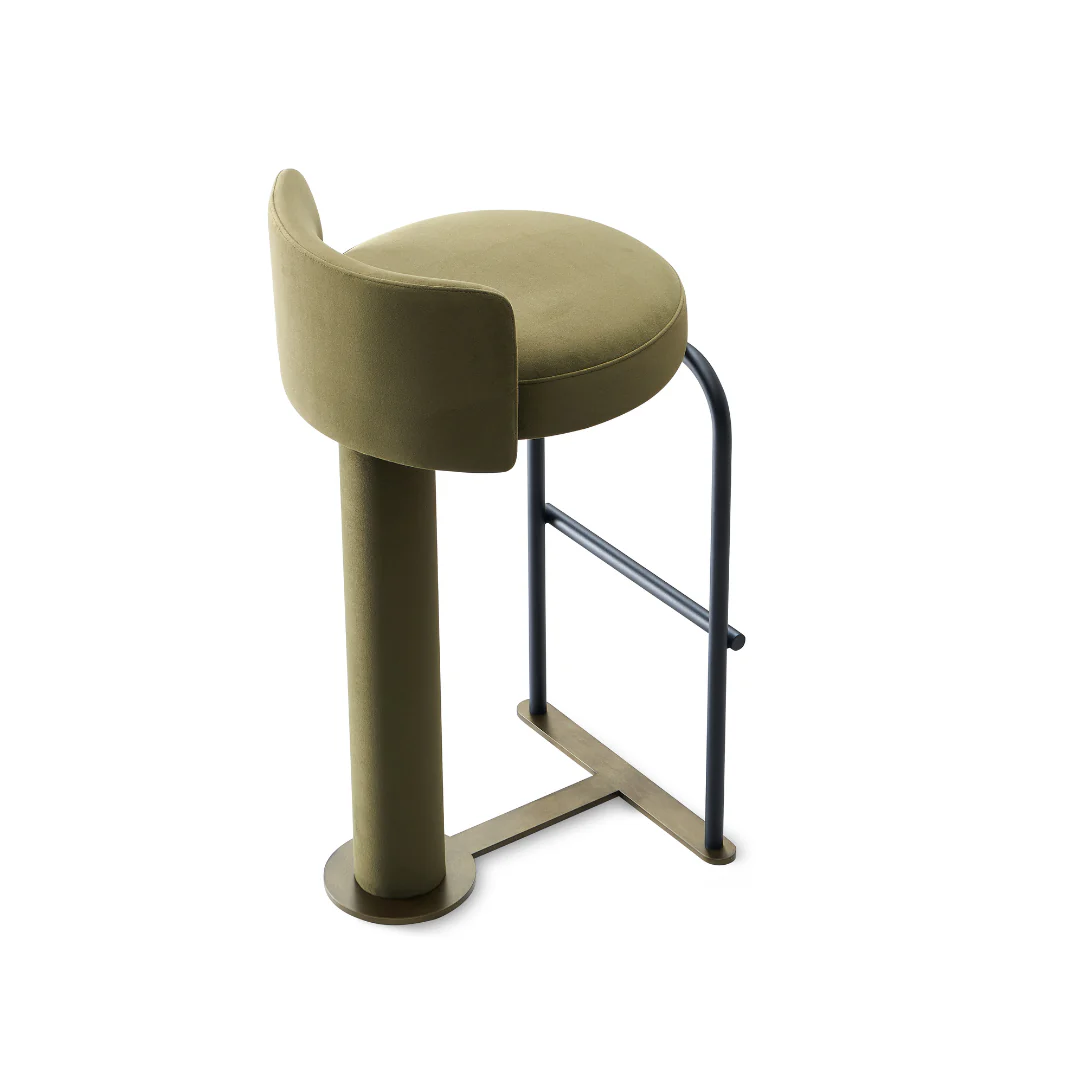 Alba Light Green Bar Stool - Image 3