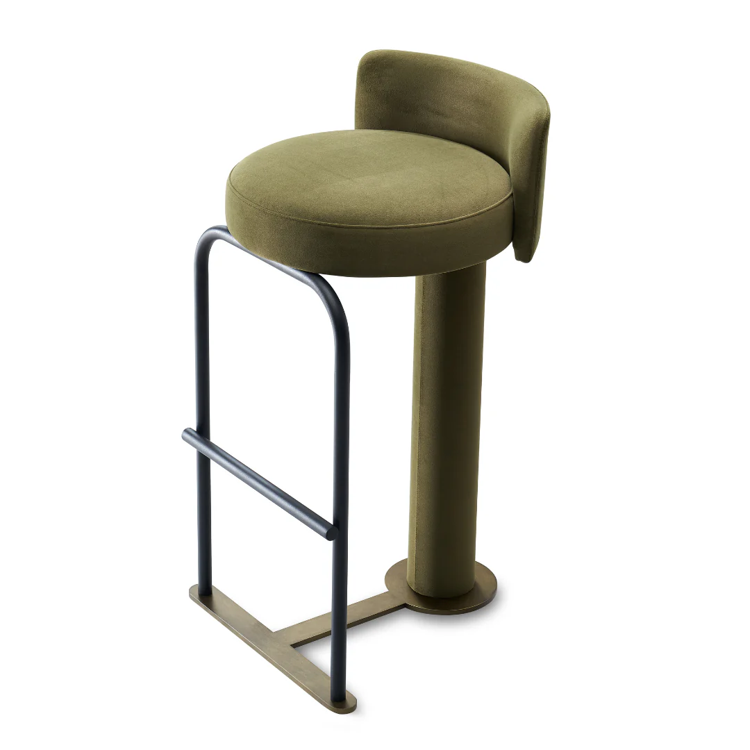 Alba Light Green Bar Stool - Image 5