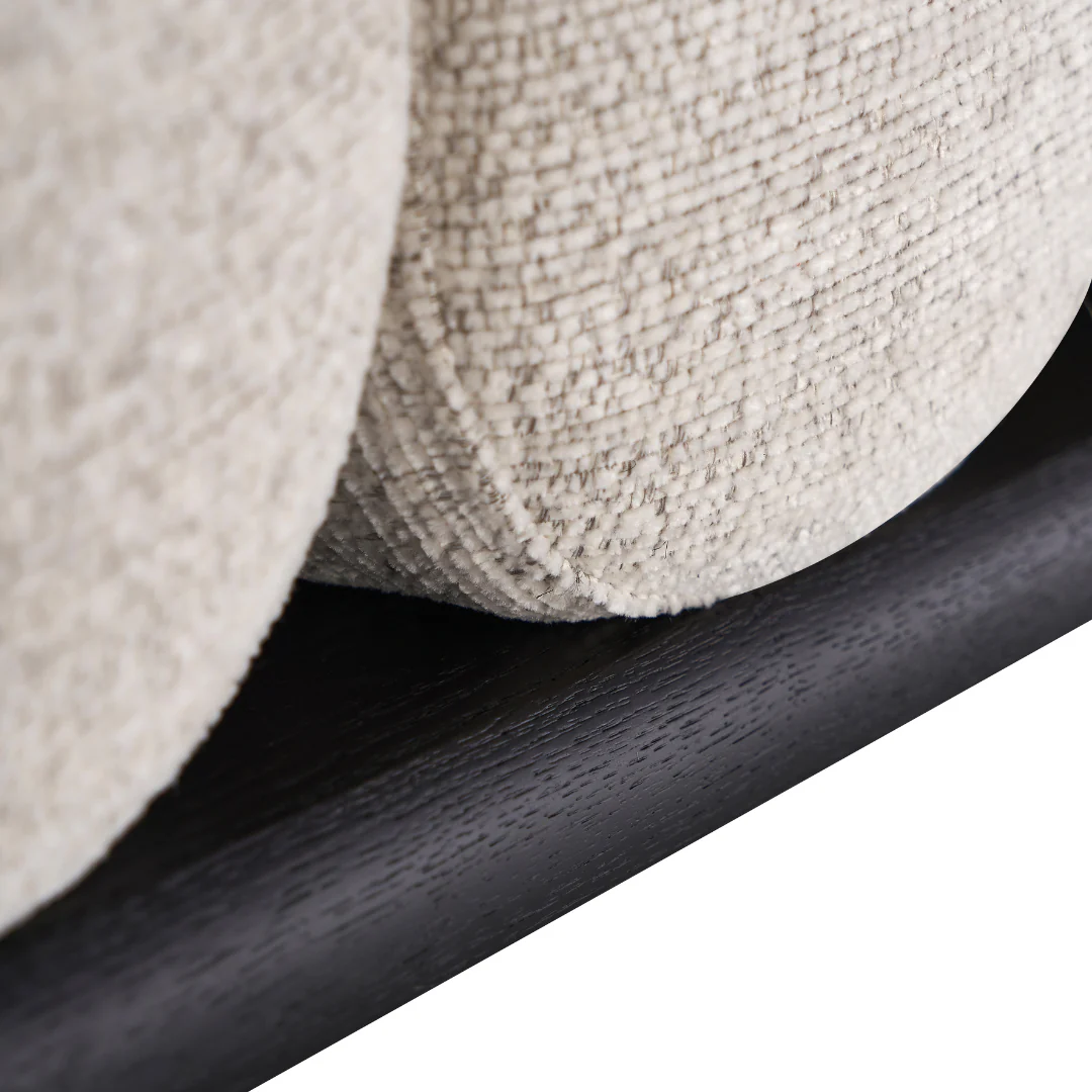 Anotn luxury Beige boucle Sofa - Image 8