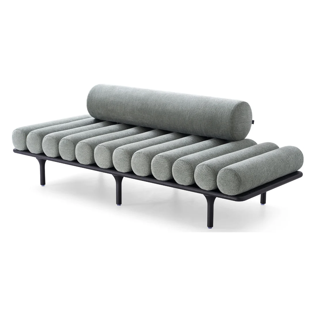 Anton Modren Green Sofa - Image 4