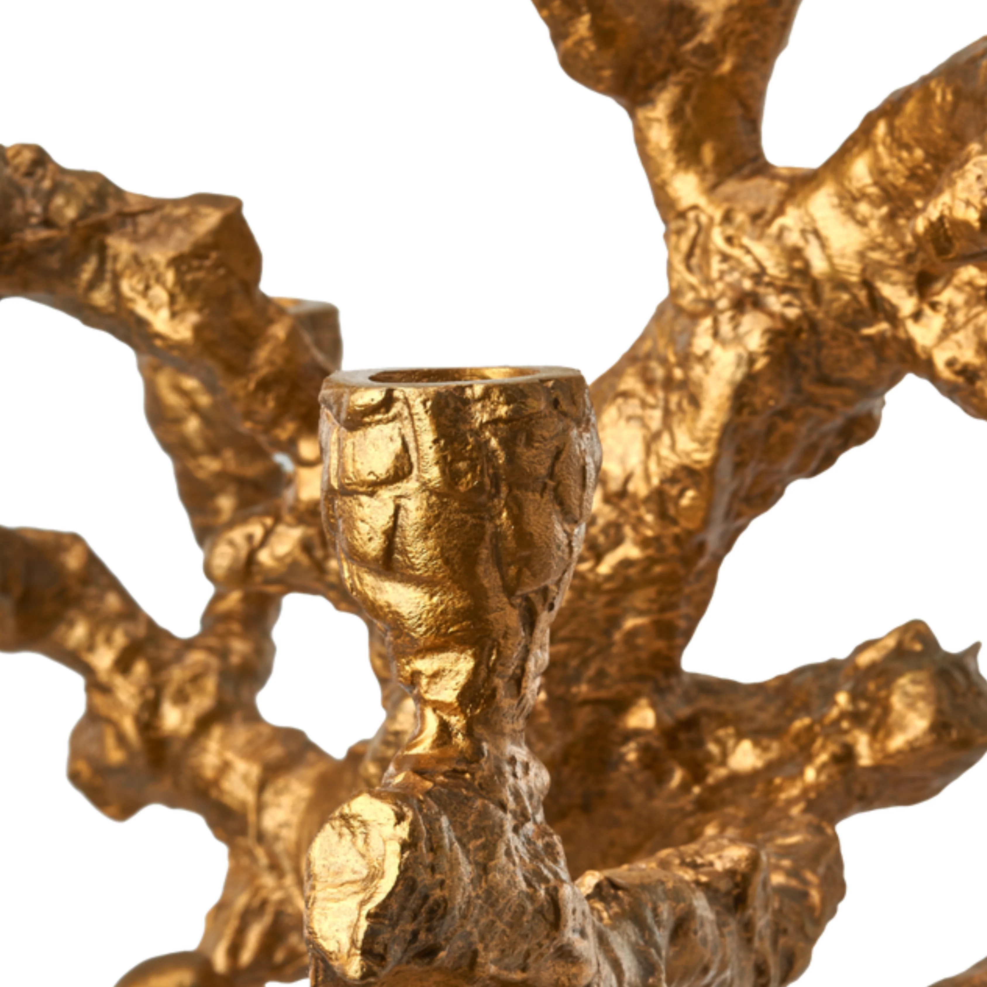 Apple Tree Gold Candle Holder - L - Image 4