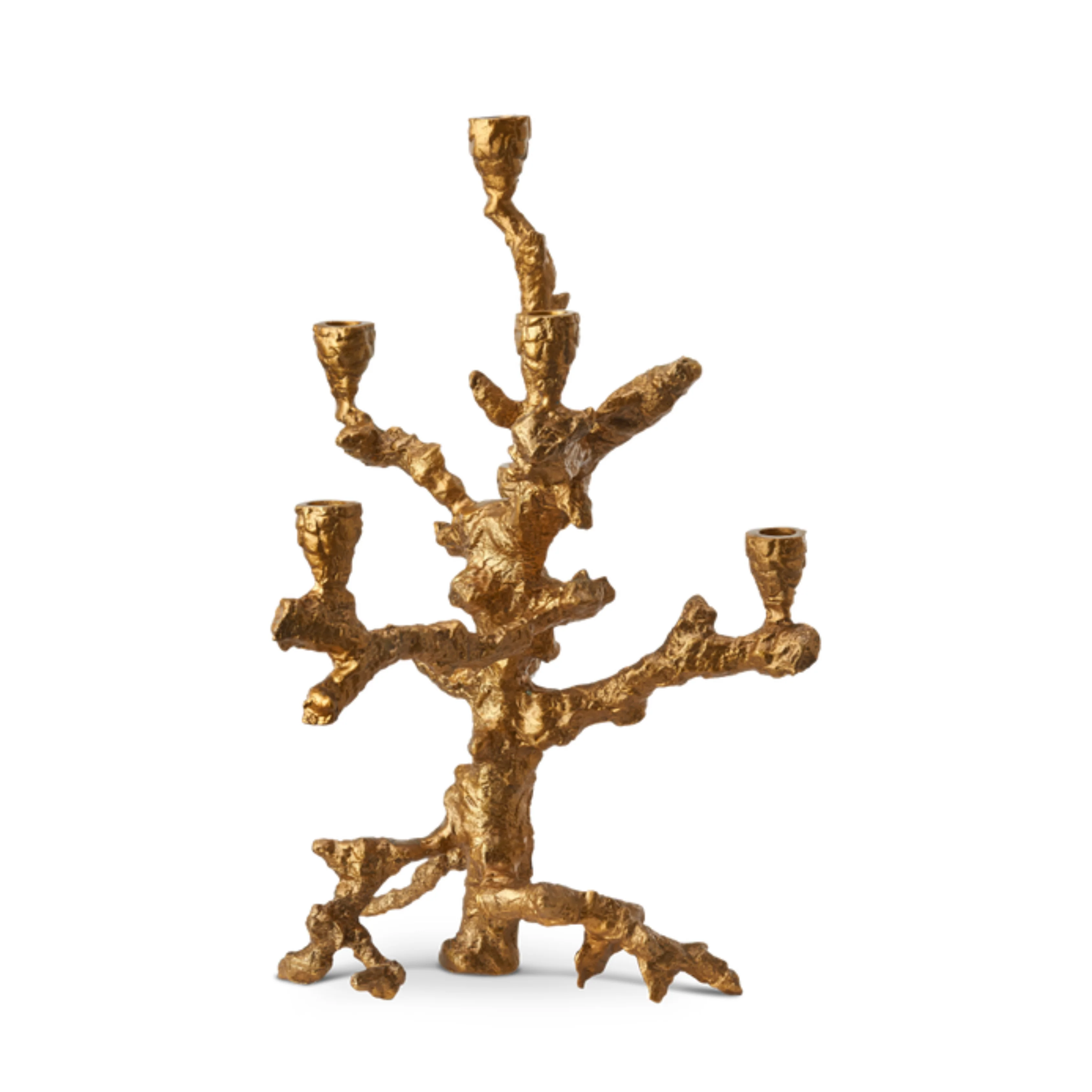 Apple Tree Gold Candle Holder - L - Image 5