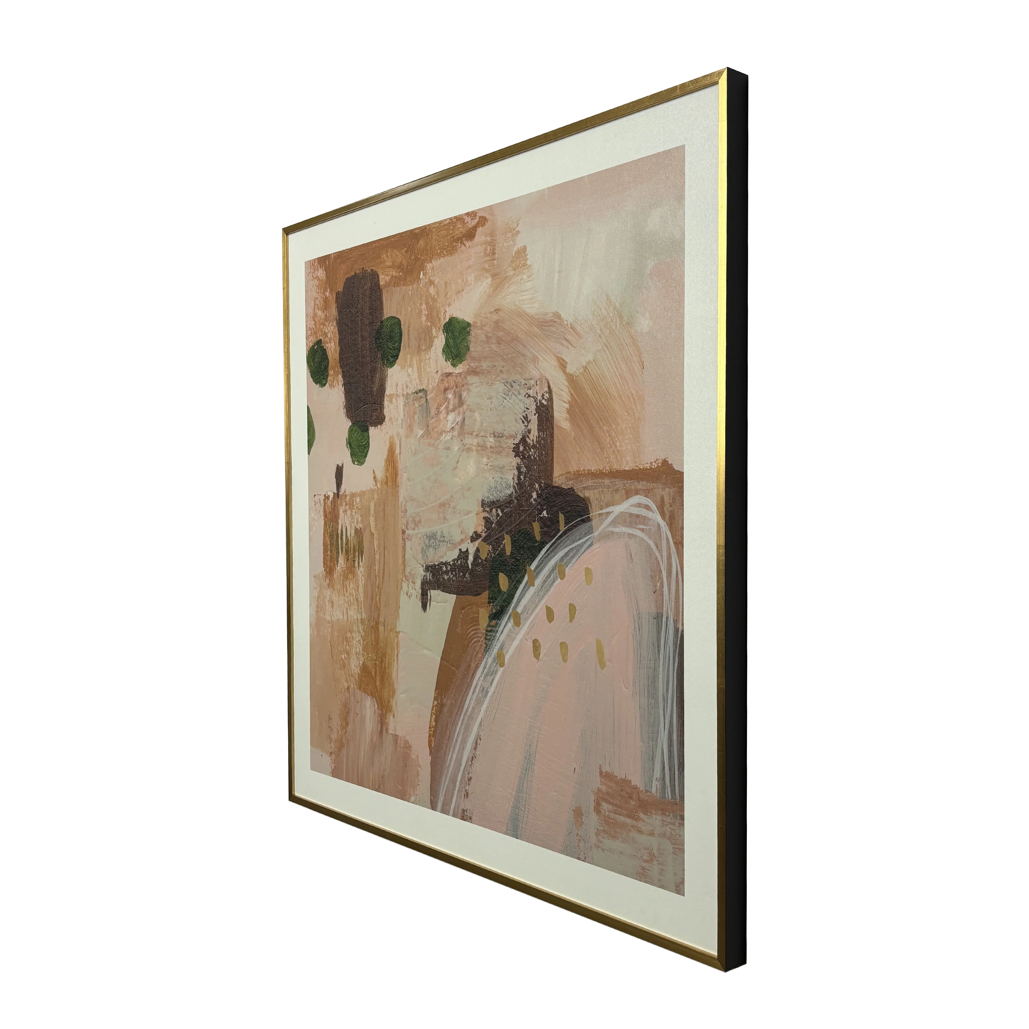 MUD ART FRAMED PRINT B 90x90 CM - Image 3