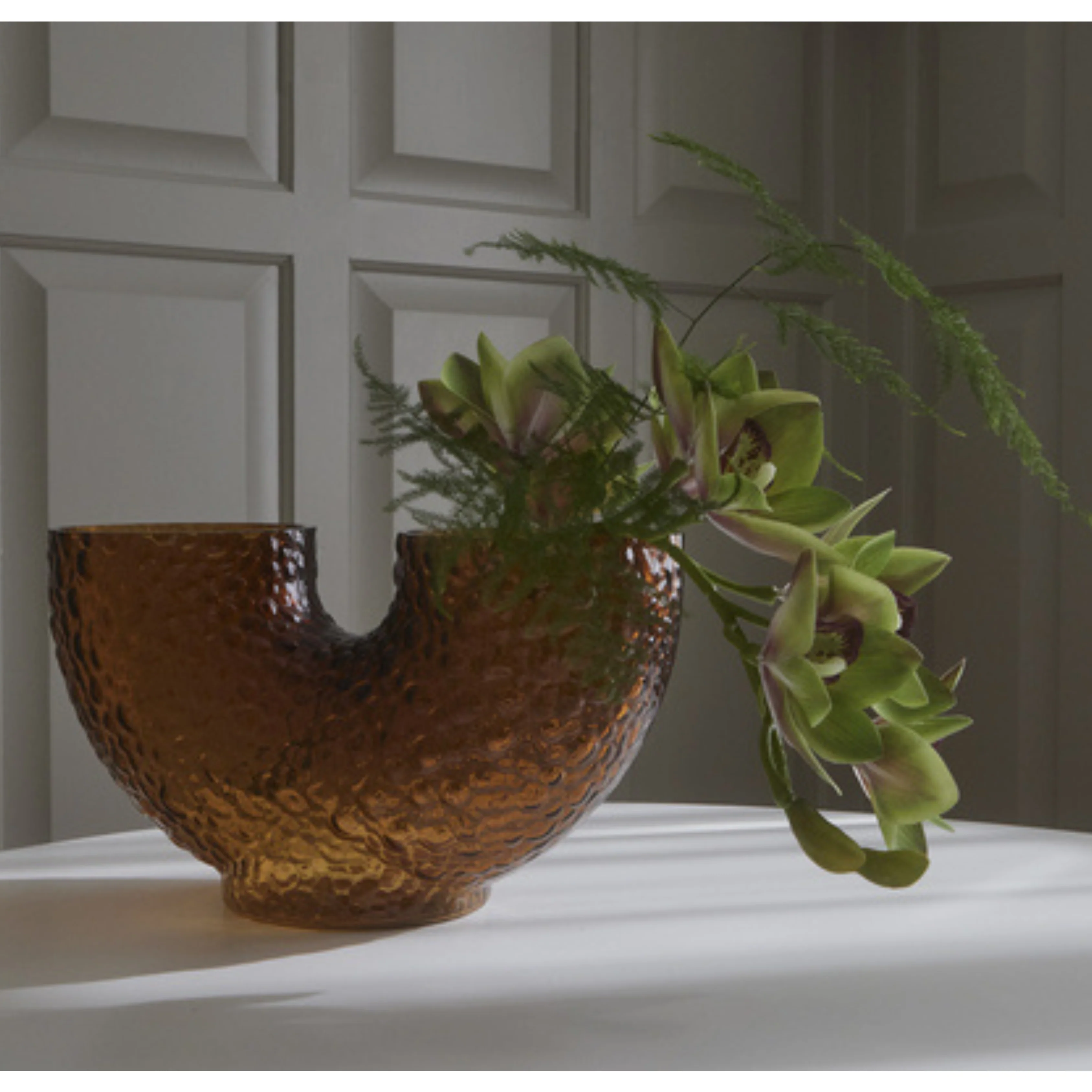 Arura Amber Small Vase - Image 2