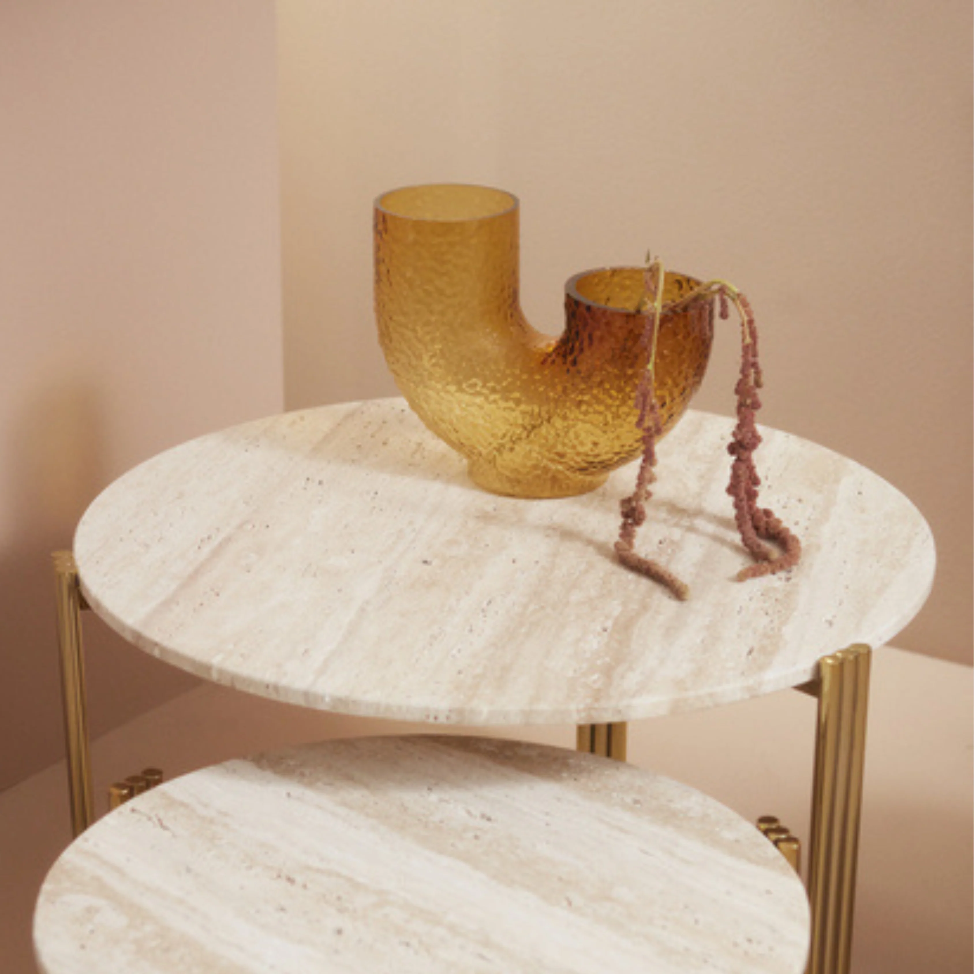 Arura Amber Medium Vase - Image 3