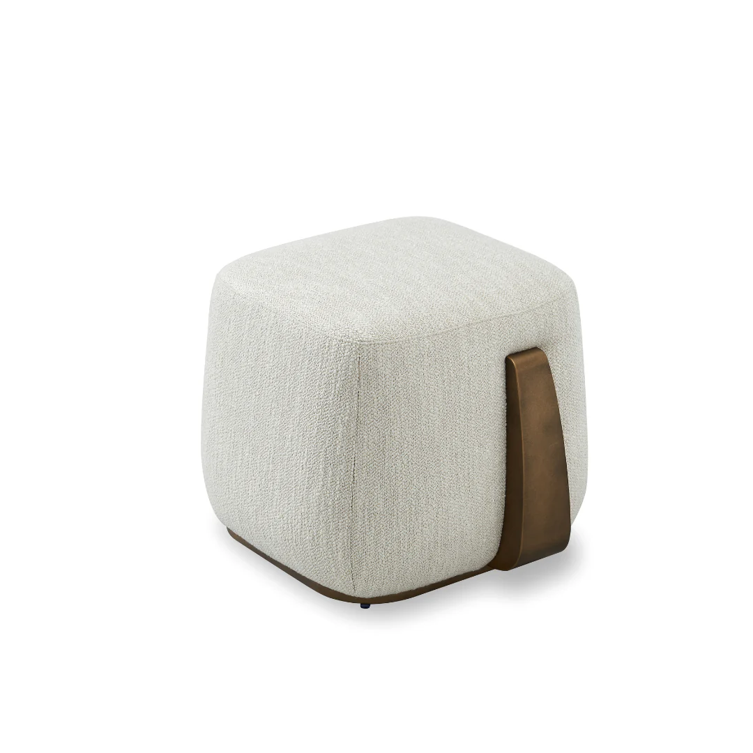 Aurum Ottoman - Beige - Image 5