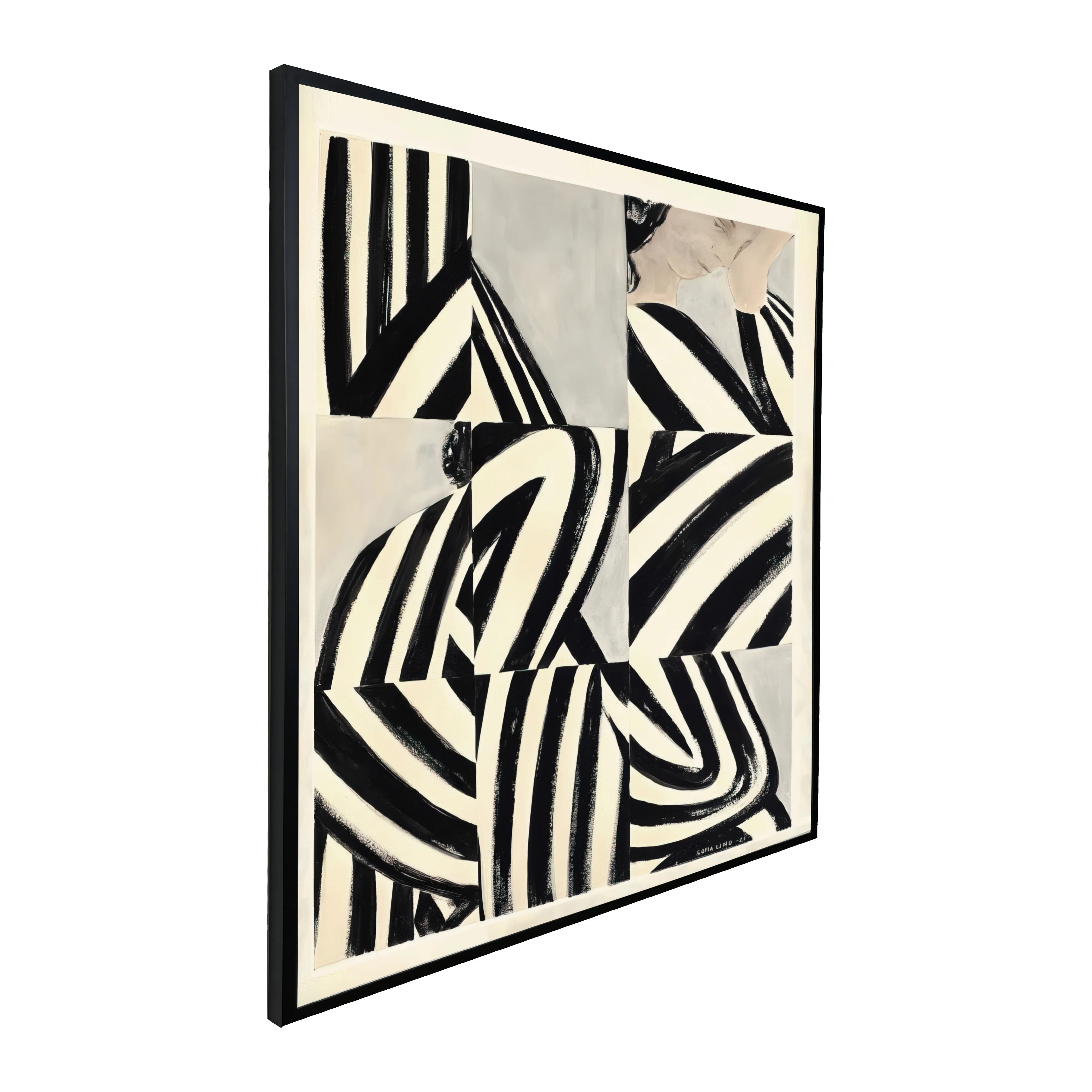 AXIS ART FRAMED PRINT 140 X 140 - Image 2