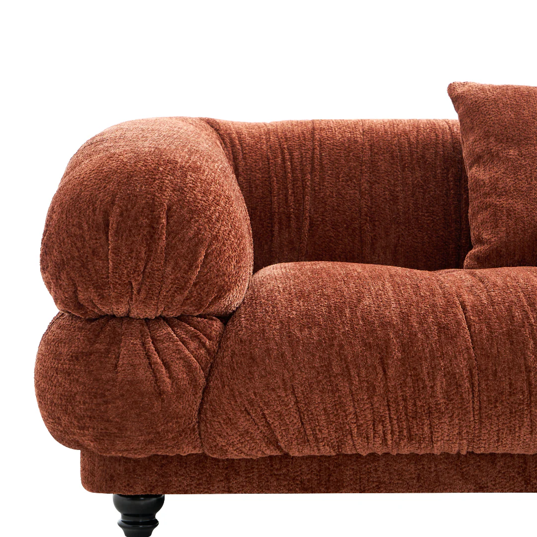 Ayla Modern Sofa - Red - Image 4