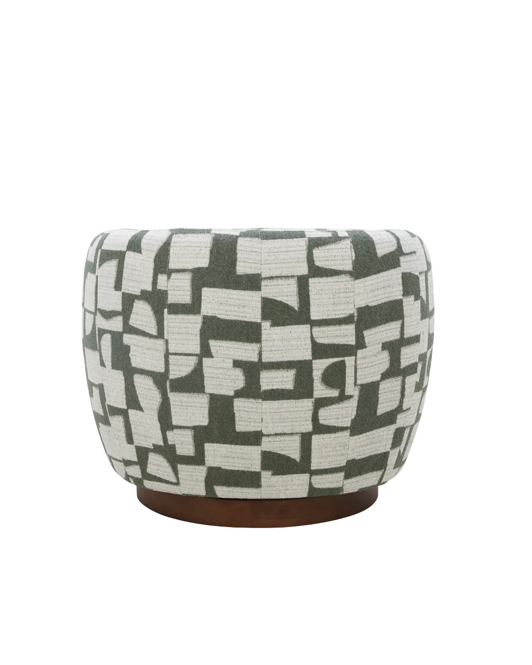 Balbina Swivel Chair - Green - Image 3