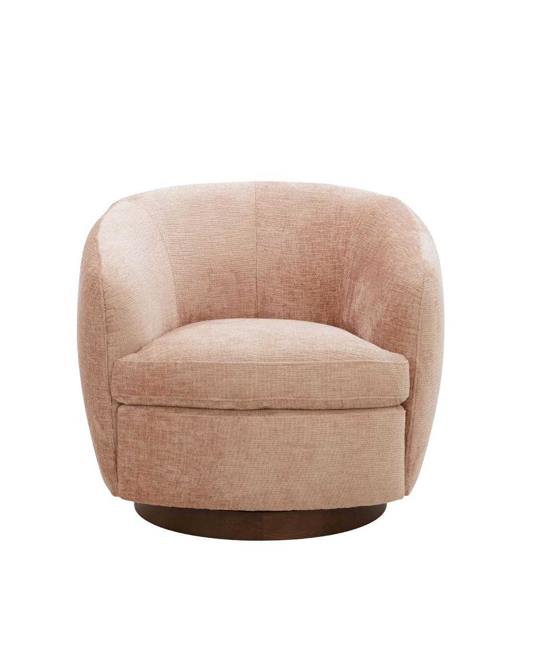 Balbina Swivel Chair - Peach pink - Image 2