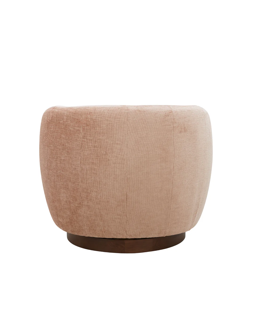 Balbina Swivel Chair - Peach pink - Image 3