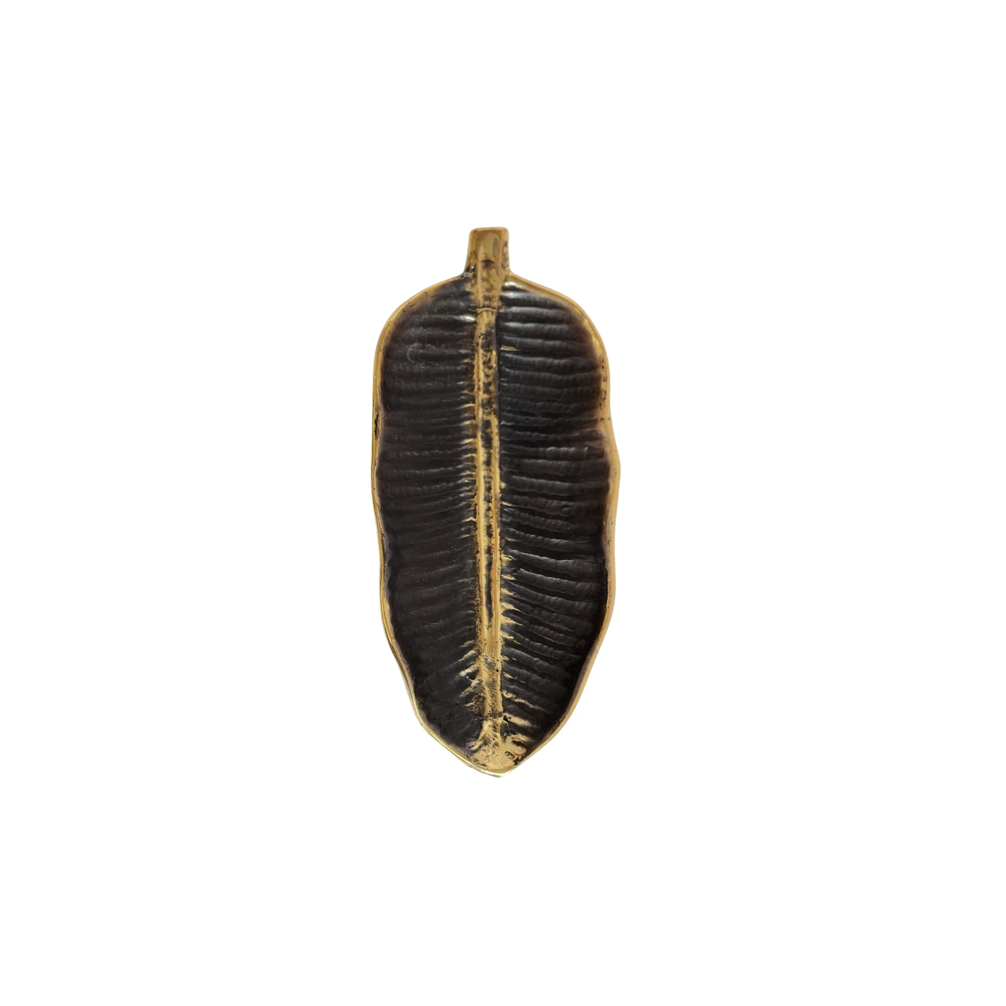Banana leaf - Black & Gold
