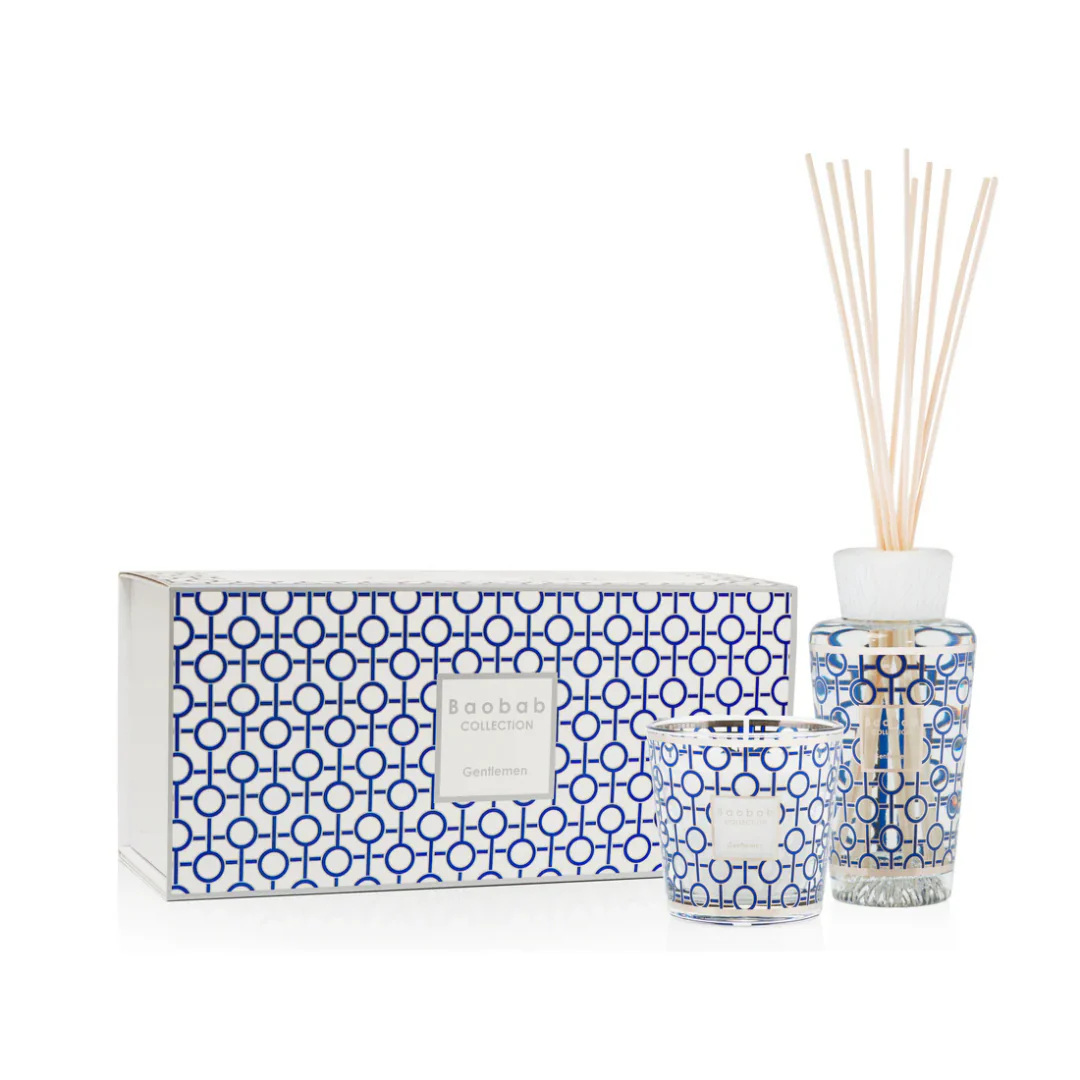 Baobab Gentlemen Candle & Diffuser Gift Box