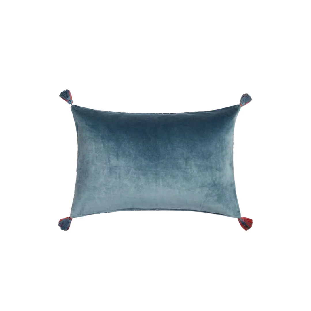 Blue Stone Accent Cushion - Image 2