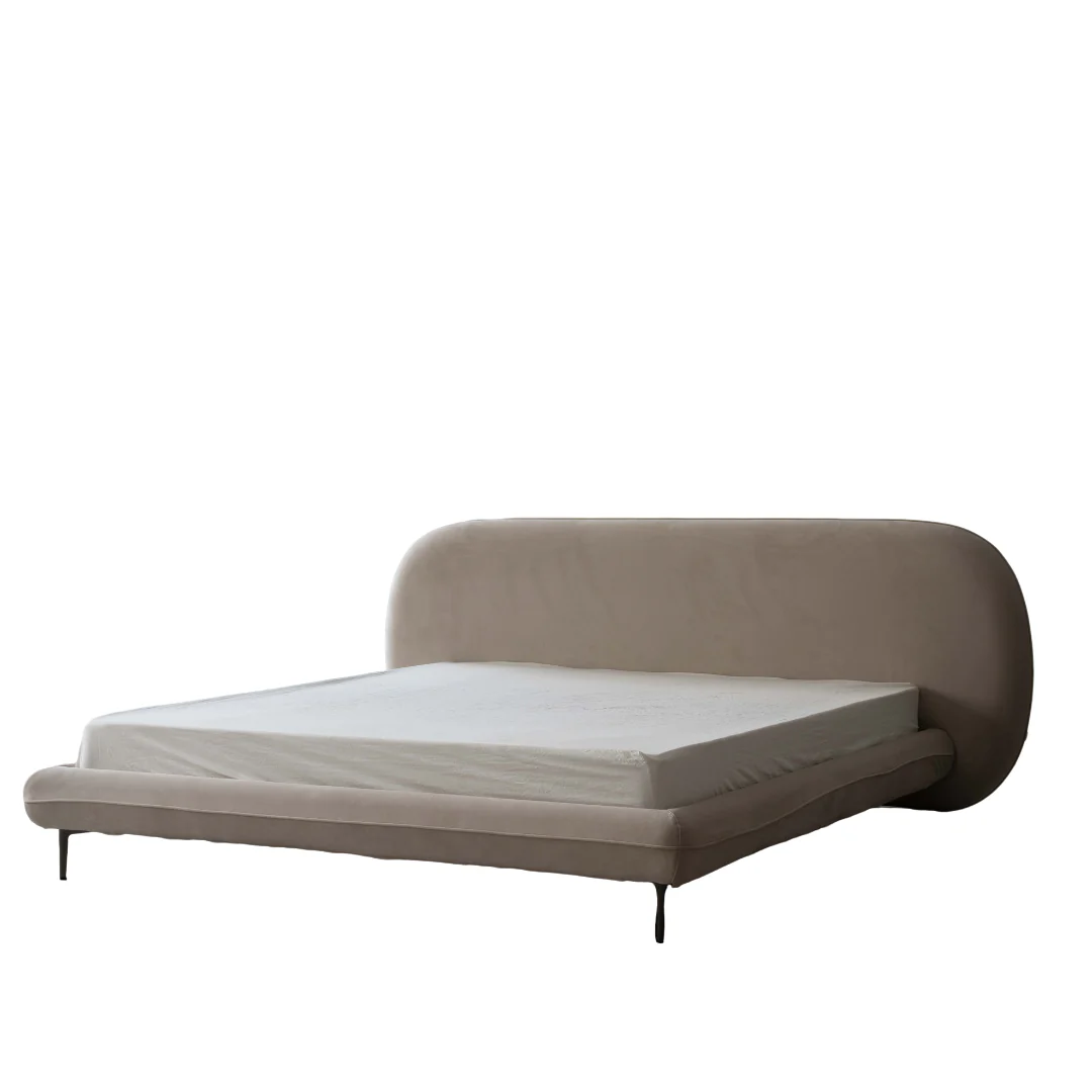 Camilla Beige King Size Bed - Image 4