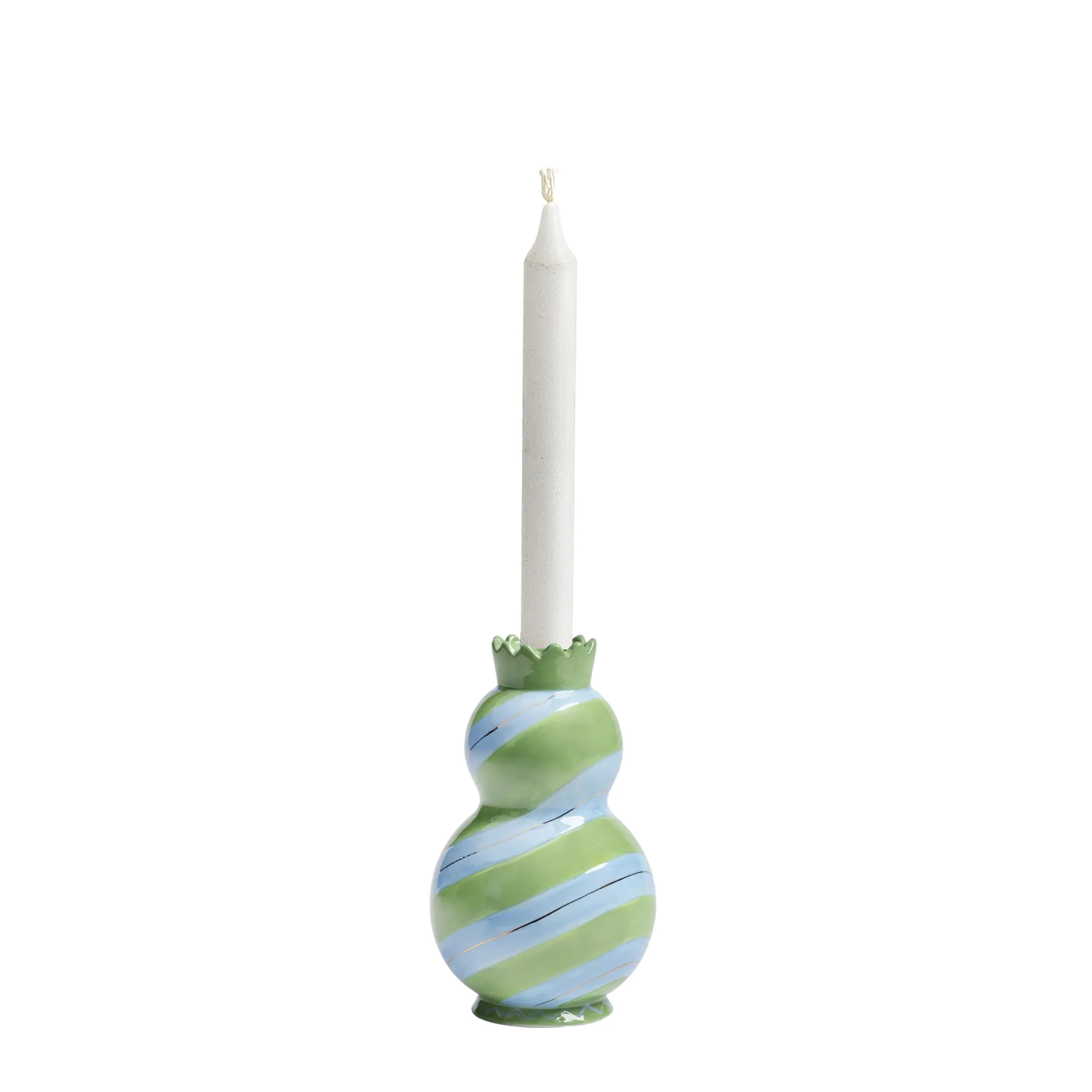 Jolly Green Candle Holder