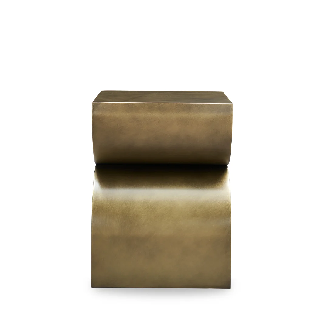 Cavetto Side Table - Brass - Image 3