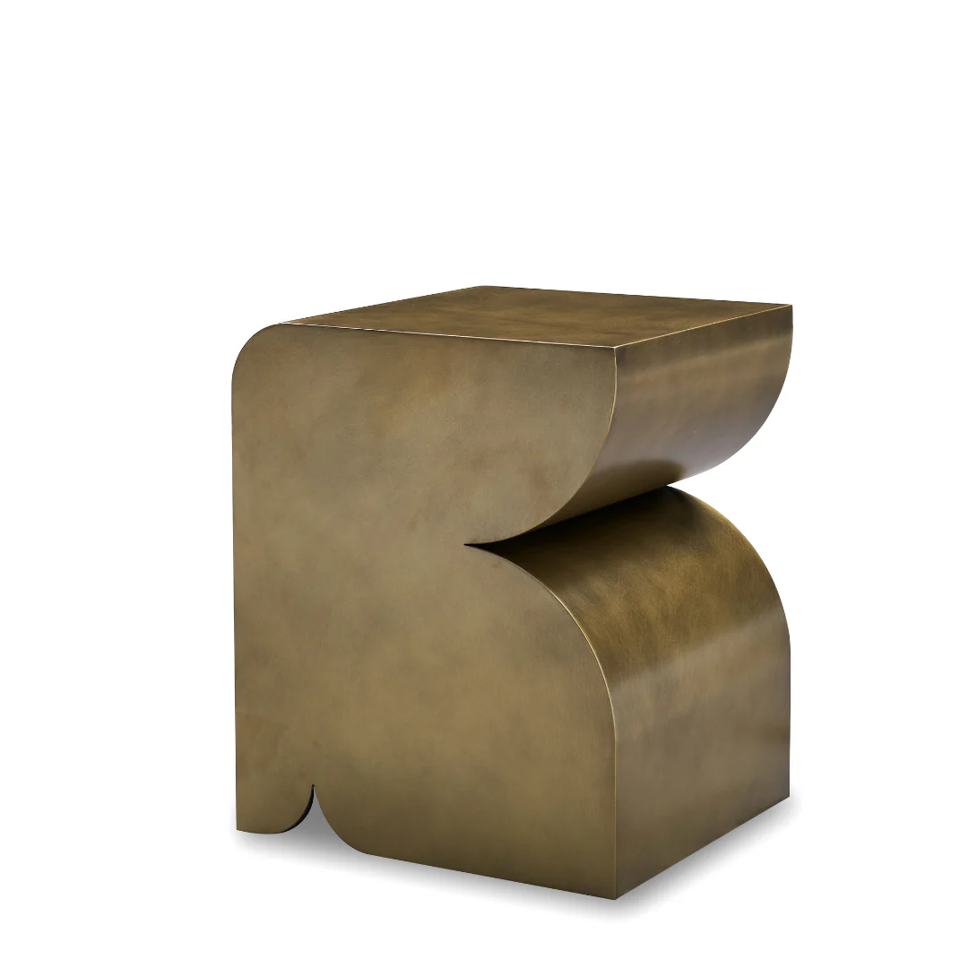 Cavetto Side Table - Brass - Image 4