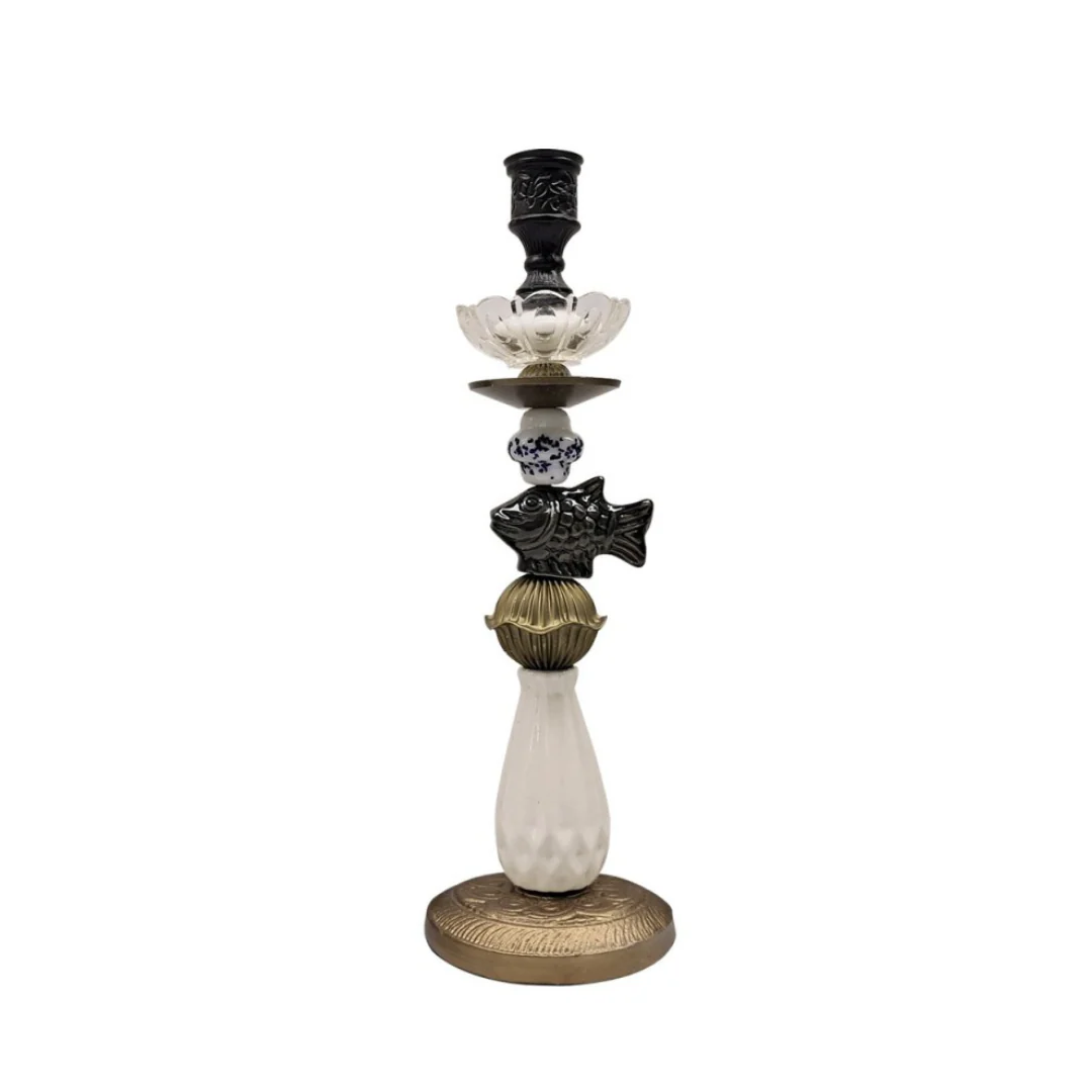 Ceramic Candlestick - Varun - Image 2