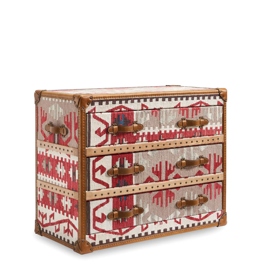Dune Trunk Leather Sideboard - Image 3
