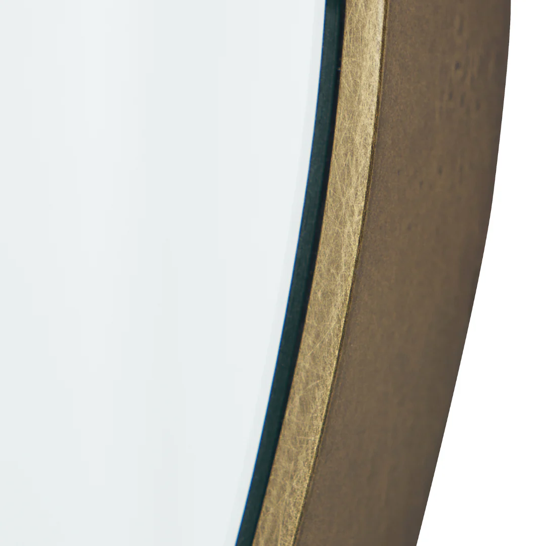 Duo Oval Brass Mirror - Image 7
