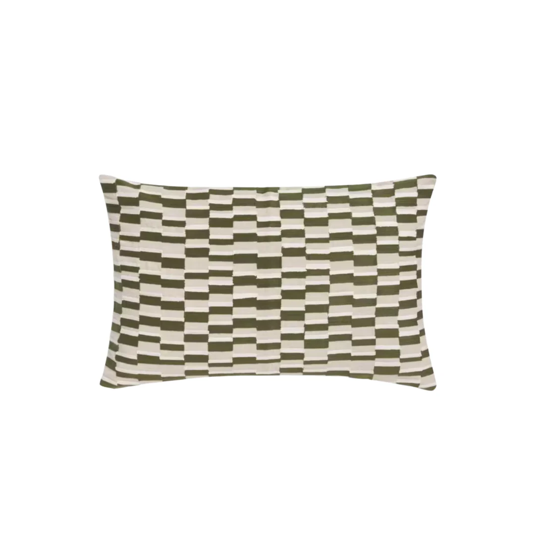 Earthy Avocado Vista Cushion