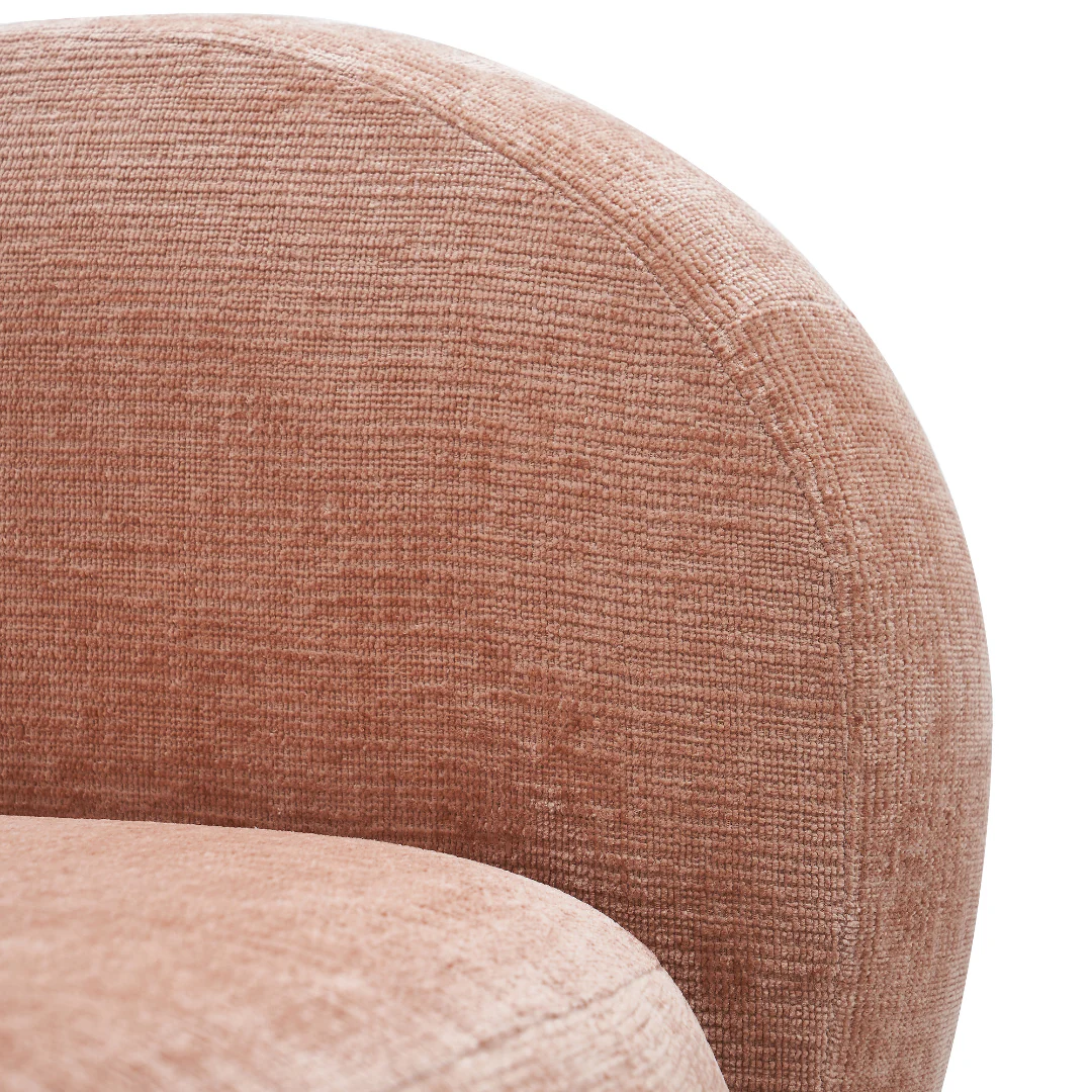 Emerald Peach Pink Chair - Image 5