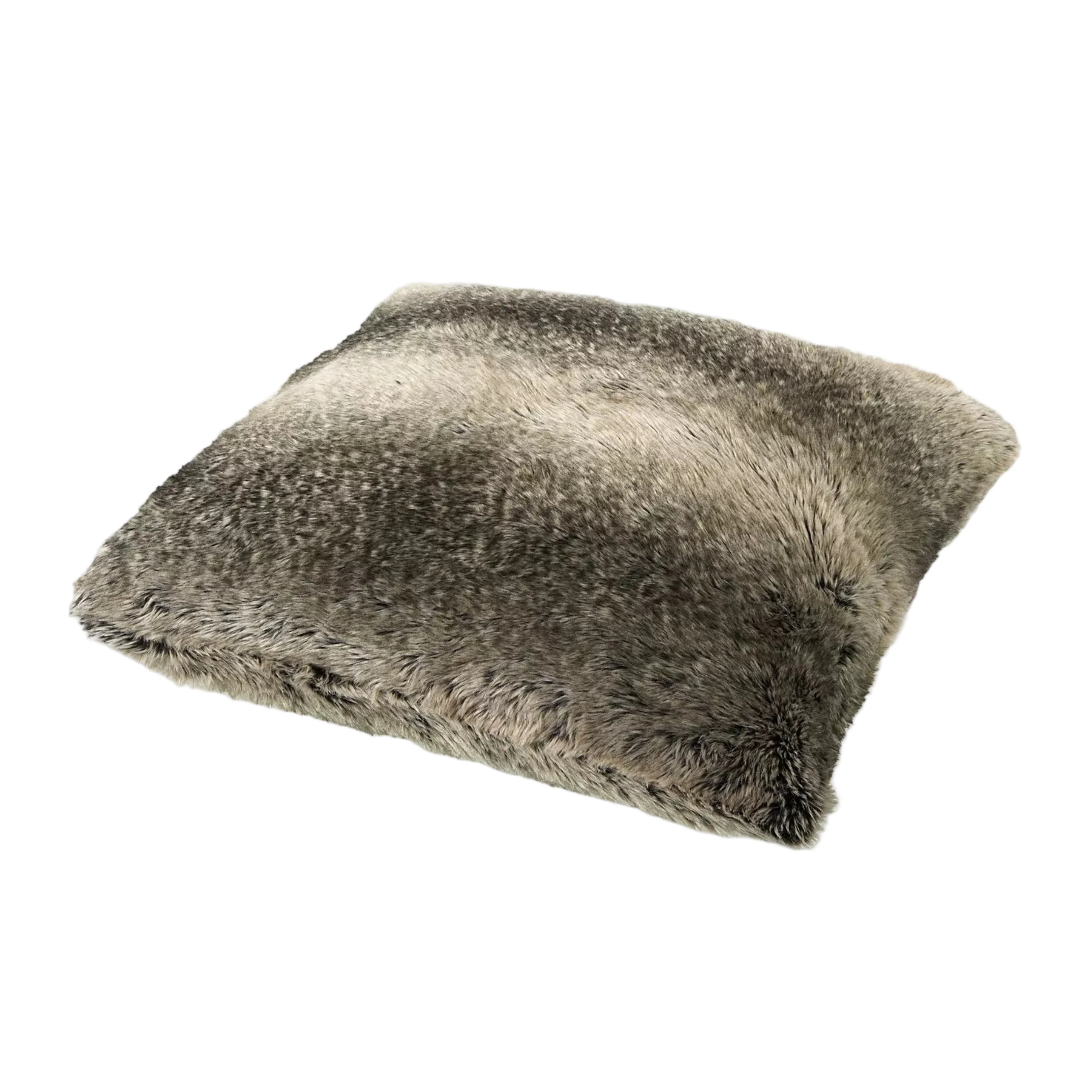 Espresso Veil Dusk Fur Cushion - Image 4