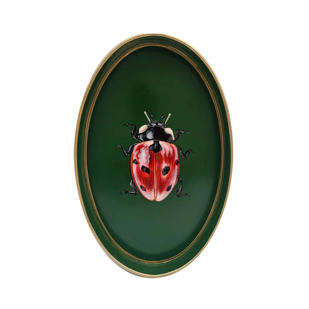 Flora Handpainted Iron Tray