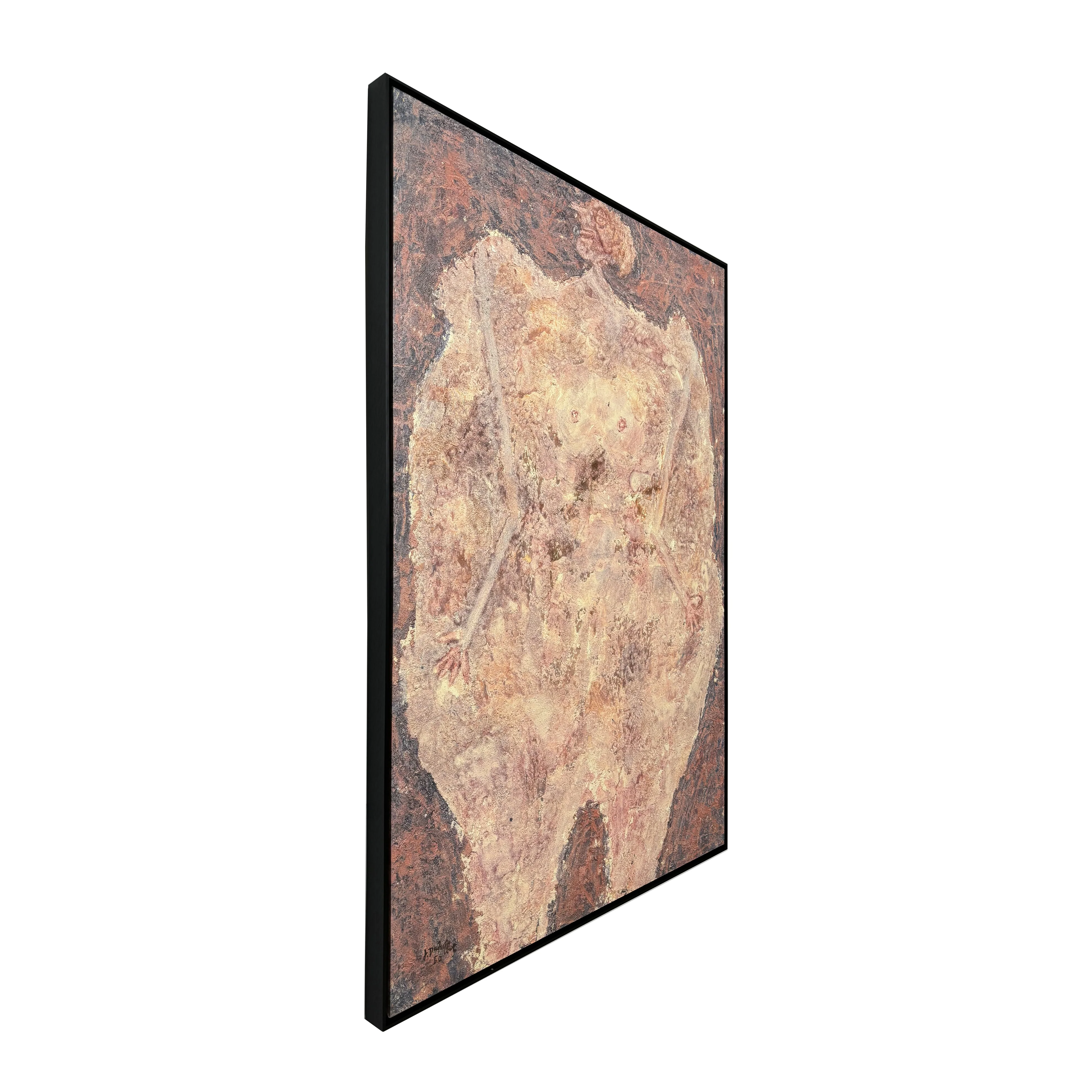 FUSIA ART FRAMED PRINT 108x150 CM - Image 2
