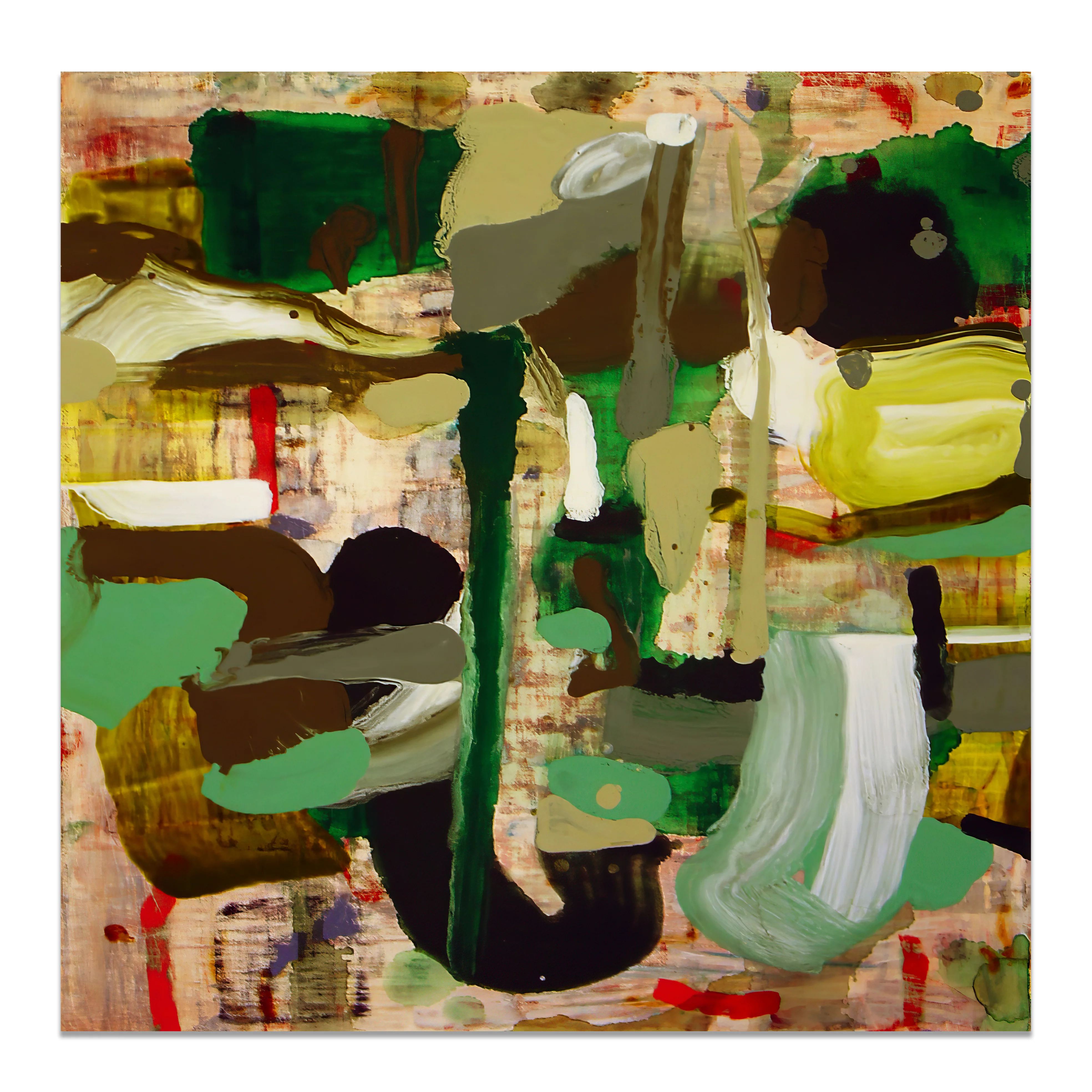 GEMINI ART FRAMED PRINT 120x120 CM