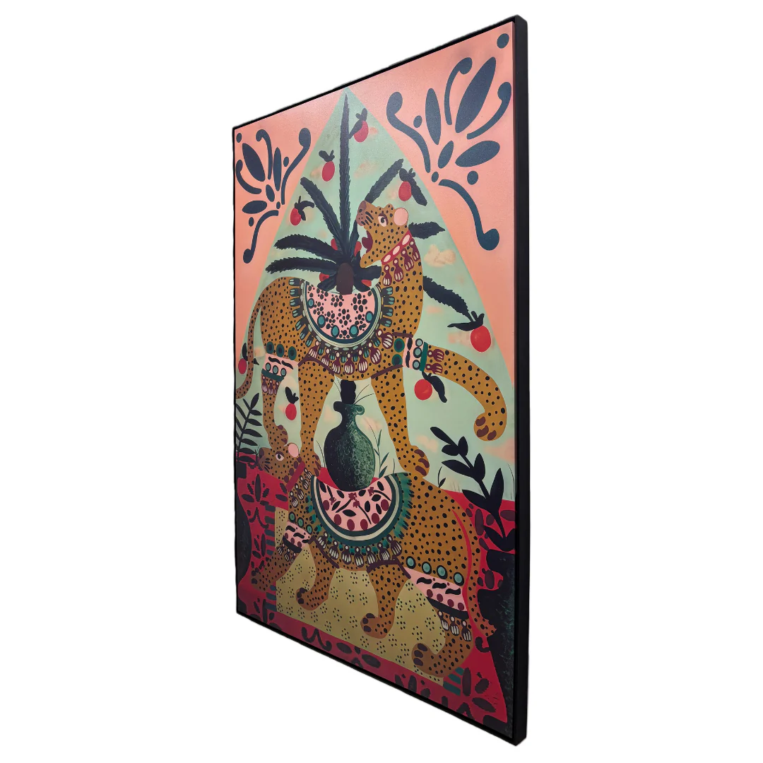Gilded Fury Premium Canvas Artwork - Image 3
