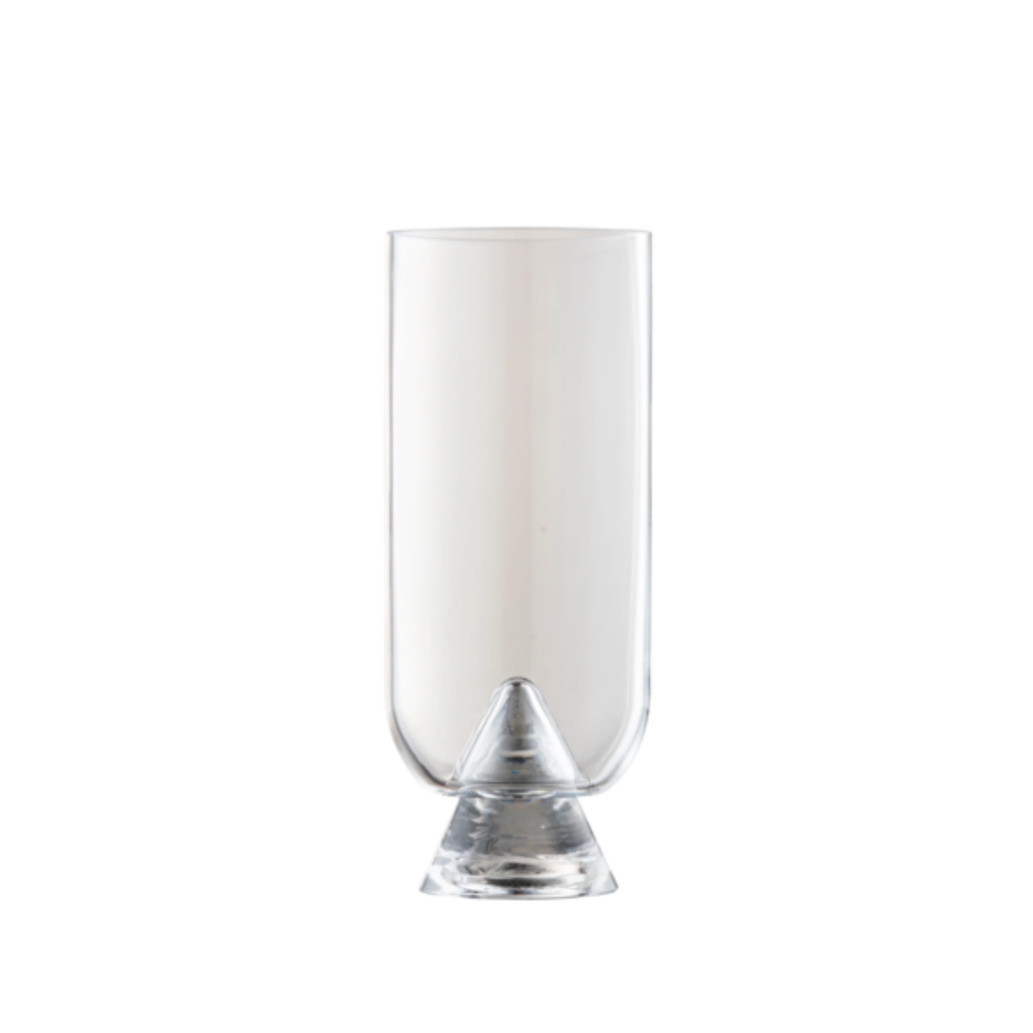 Glacies Clear Medium Vase