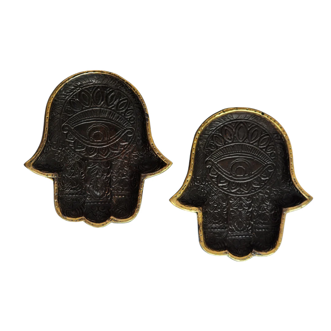 Hamsa Plait M - Black & Gold - Image 2