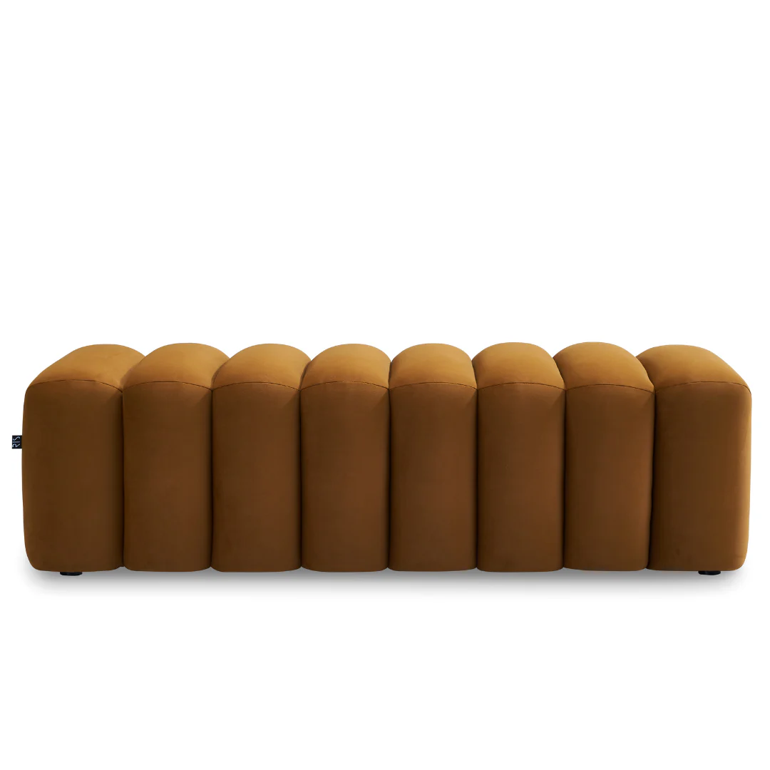Harlow Mustard Bench - Image 2