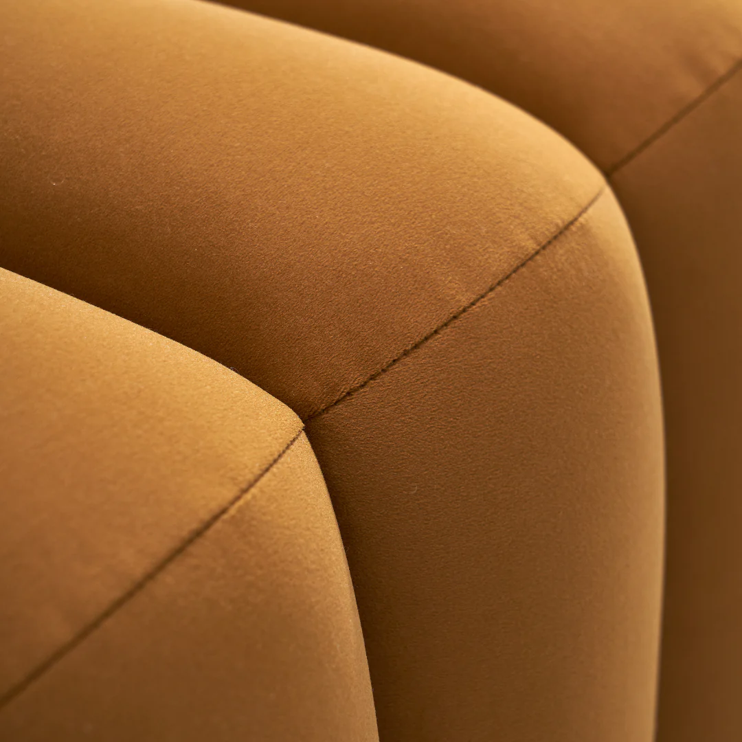 Harlow Mustard Bench - Image 5