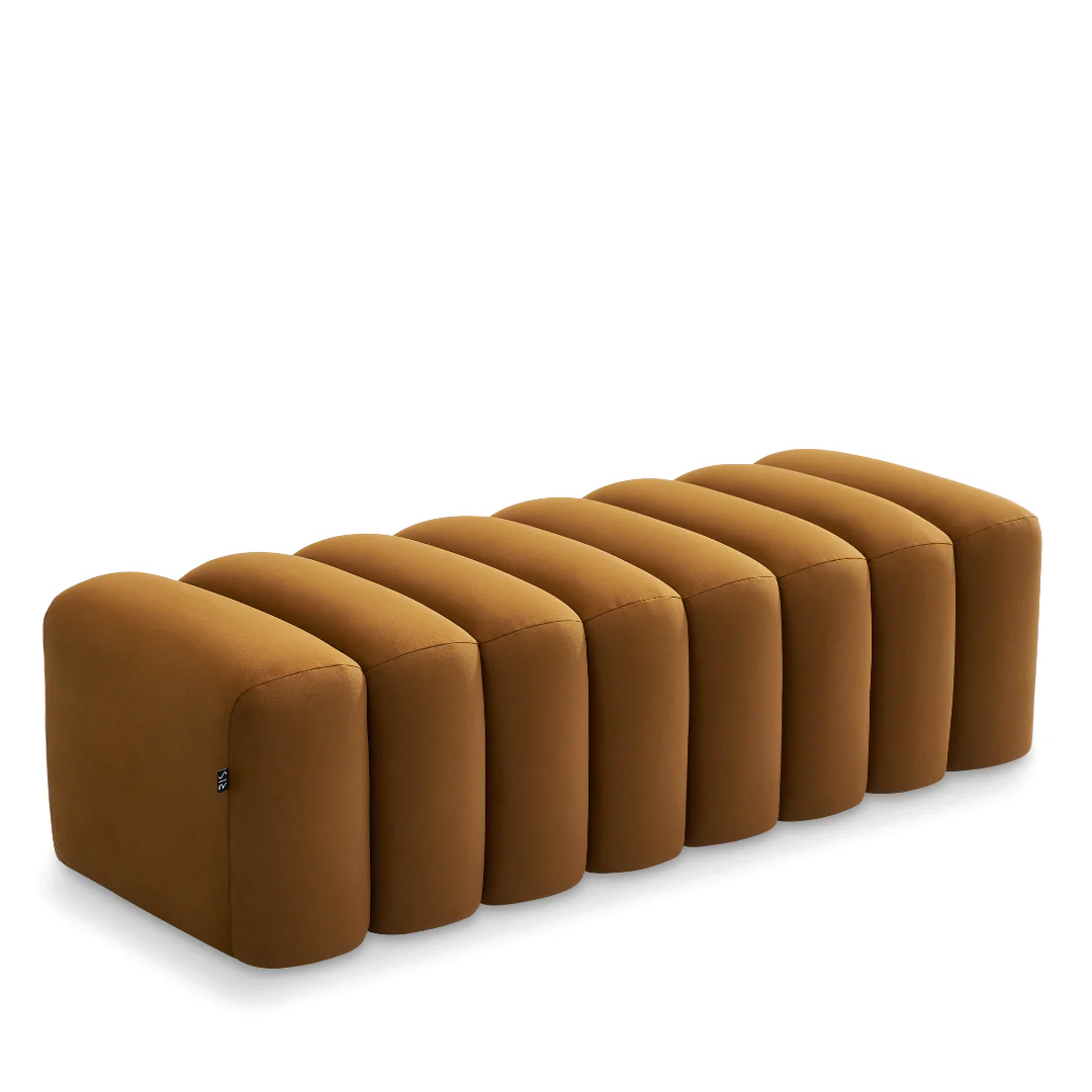 Harlow Mustard Bench - Image 8