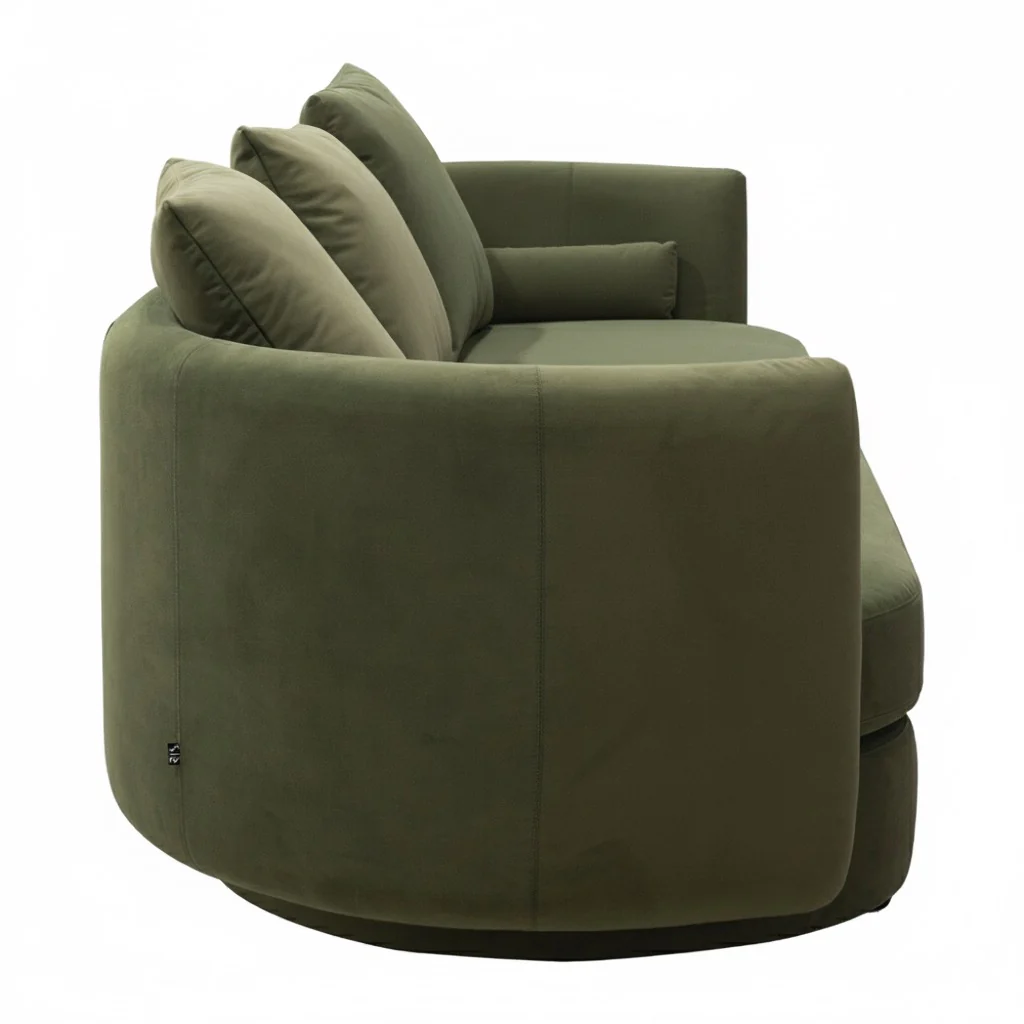 Hella 2 Seater Sofa - Light Green - Image 5