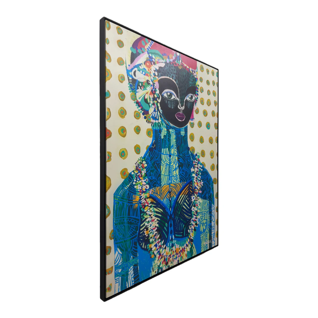 Luminor Flowers Canvas Wall Art - Image 2