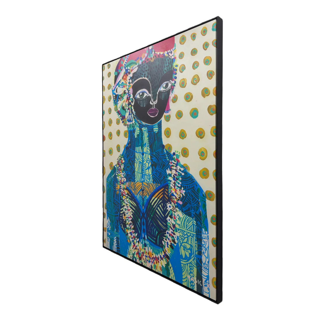 Luminor Flowers Canvas Wall Art - Image 3