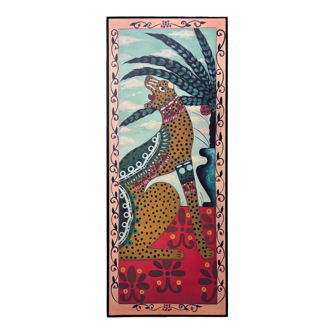 Howl Art Framed Canvas Print - Image 5