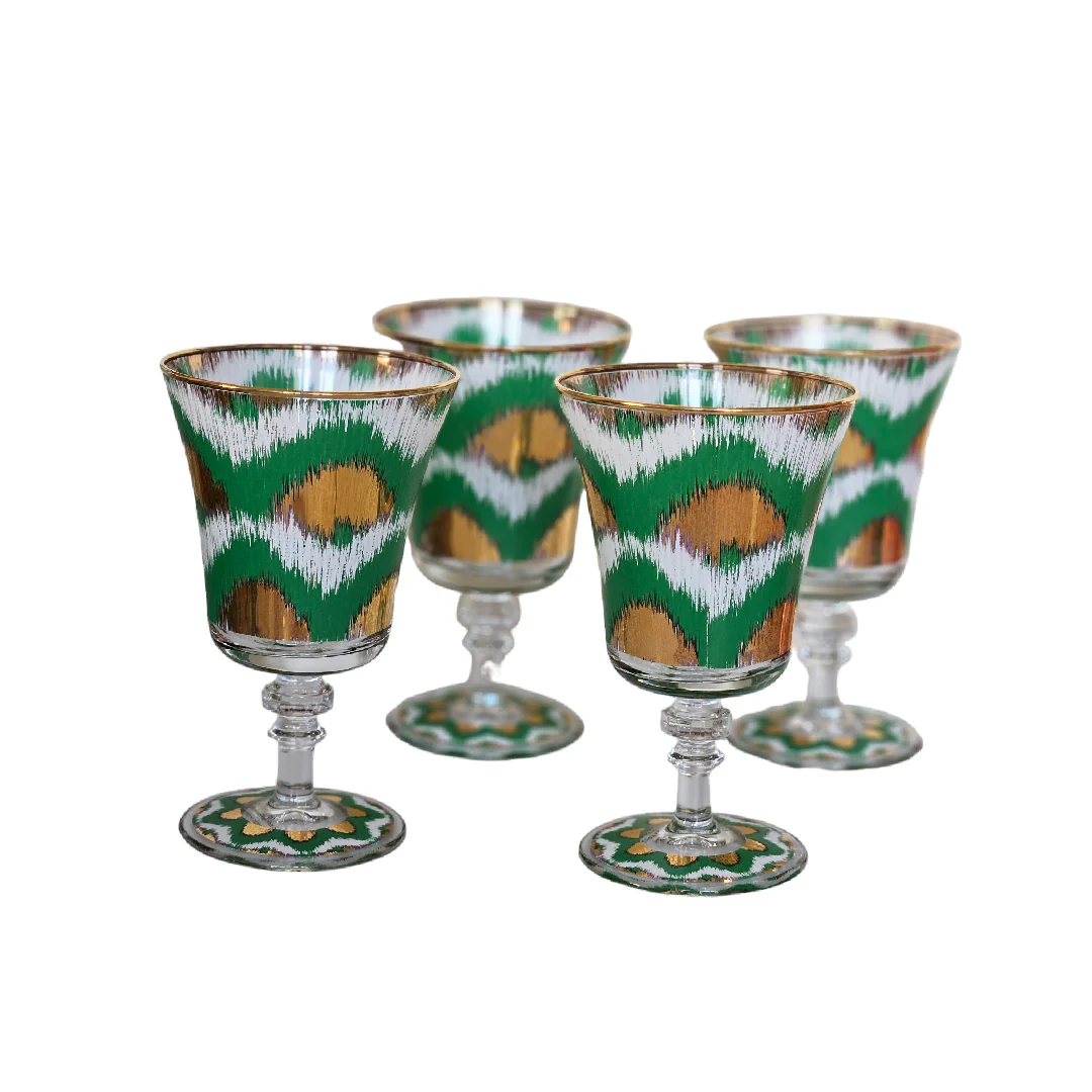 Ikat Eleganti Green Glass - Image 2