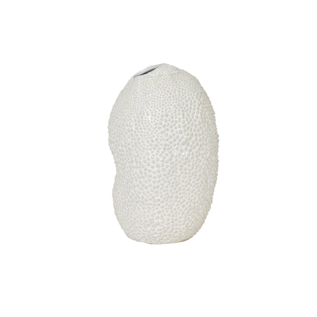 Kyana Pebble Texture Ceramic Vase