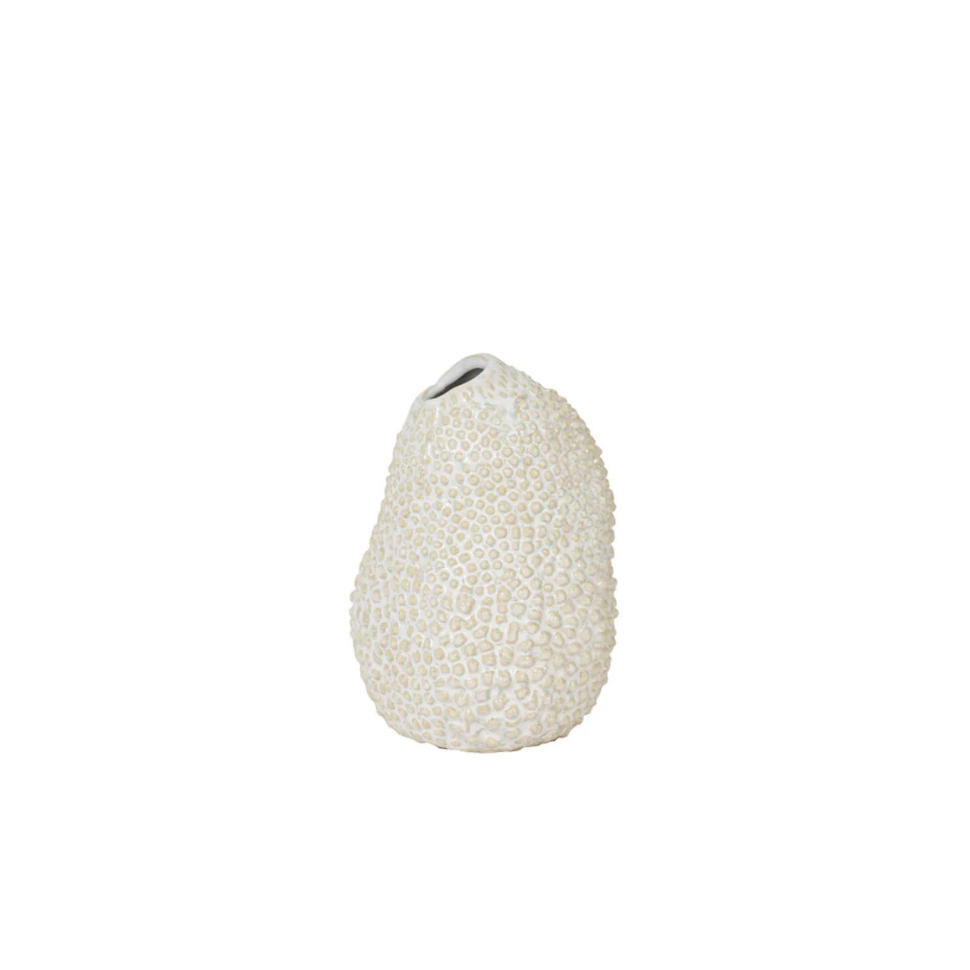 Kyana Small Pebble Texture Ceramic Vase