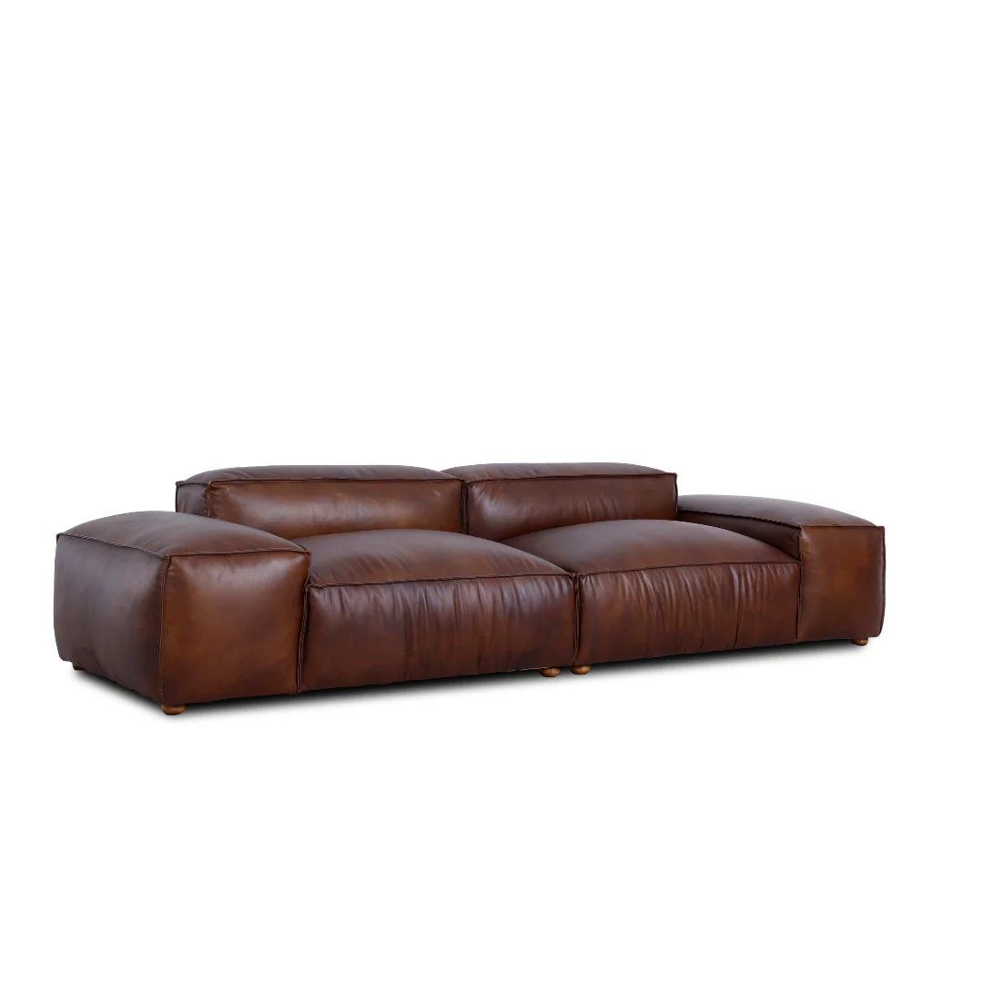 Lannie Brown Mocha Sofa - Image 6