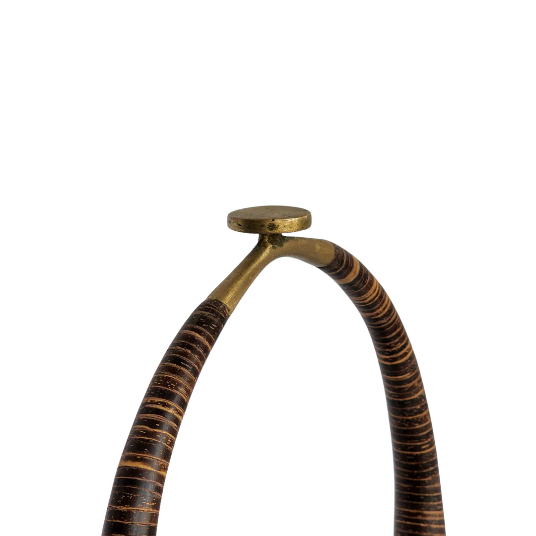 Lingkaran Necklace Circle- Black - Image 3
